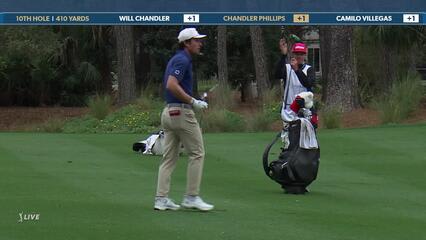 Will Chandler | Round 4 | 10th hole | Shot 2 | 2025 THE PLAYERS