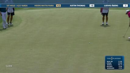 Hideki Matsuyama | Round 2 | 1st hole | Shot 4 | 2025 THE PLAYERS
