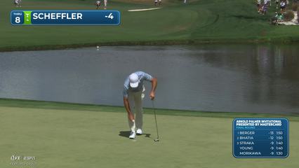 Scottie Scheffler | Round 4 | 8th hole | Shot 4 | 2026 Arnold Palmer