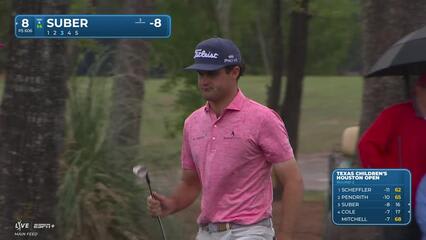 Jackson Suber | Round 2 | 8th hole | Shot 3 | 2025 Houston Open
