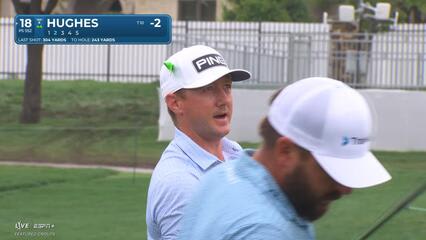 Mackenzie Hughes | Round 1 | 18th hole | Shot 2 | 2025 THE CJ CUP