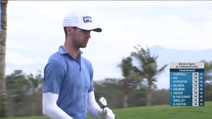 Alex Smalley | Round 4 | 14th hole | Shot 5 | 2025 Mexico Open