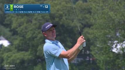 Justin Rose | Round 4 | 2nd hole | Shot 2 | 2026 Travelers