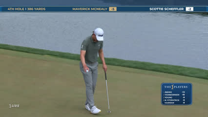 Maverick McNealy | Round 4 | 4th hole | Shot 4 | 2026 THE PLAYERS