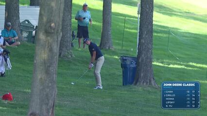 Benjamin James | Round 2 | 18th hole | Shot 2 | 2025 John Deere