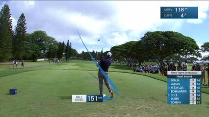 Stephan Jaeger | Round 4 | 15th hole | Shot 1 | 2025 Sony Open