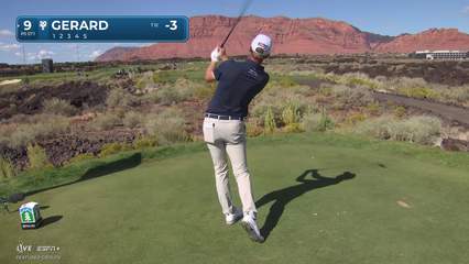 Ryan Gerard | Round 1 | 9th hole | Shot 1 | 2025 Bank of Utah