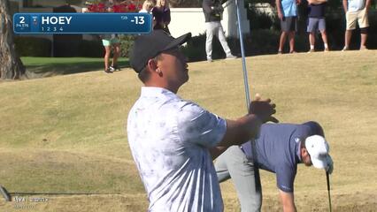 Rico Hoey | Round 4 | 2nd hole | Shot 2 | 2025 The American Express