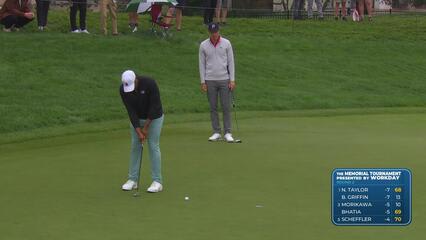 Jhonattan Vegas | Round 2 | 10th hole | Shot 4 | 2025 the Memorial