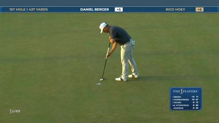 Rico Hoey | Round 4 | 1st hole | Shot 5 | 2026 THE PLAYERS