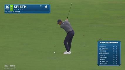 Jordan Spieth | Round 4 | 10th hole | Shot 3 | 2026 Cadillac