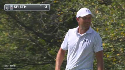 Jordan Spieth | Round 4 | 8th hole | Shot 4 | 2025 FedEx St. Jude