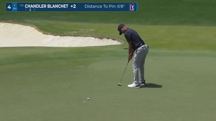 Chandler Blanchet | Round 2 | 4th hole | Shot 2 | 2026 Truist Championship