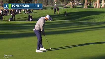 Scottie Scheffler | Round 3 | 1st hole | Shot 5 | 2026 The Genesis