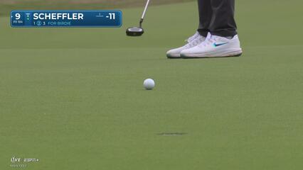 Scottie Scheffler | Round 2 | 9th hole | Shot 3 | 2025 Houston Open