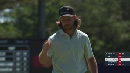 Tommy Fleetwood | Round 4 | 9th hole | Shot 4 | 2026 Truist Championship