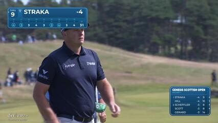 Sepp Straka | Round 1 | 18th hole | Shot 4 | 2025 Genesis Scottish Open