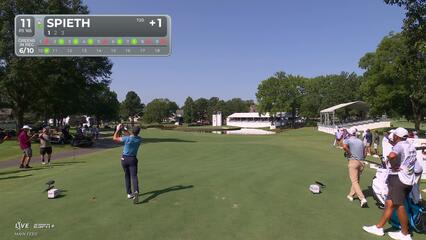 Jordan Spieth | Round 1 | 11th hole | Shot 1 | 2025 FedEx St. Jude