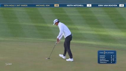 Michael Kim | Round 2 | 12th hole | Shot 4 | 2026 THE PLAYERS