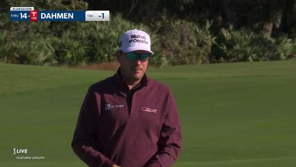 Joel Dahmen | Round 1 | 5th hole | Shot 4 | 2024 The RSM Classic