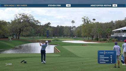 Kristoffer Reitan | Round 4 | 13th hole | Shot 1 | 2026 THE PLAYERS