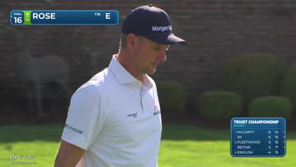 Justin Rose | Round 1 | 7th hole | Shot 5 | 2026 Truist Championship
