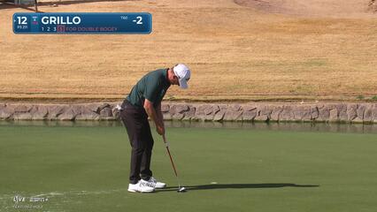 Emiliano Grillo | Round 3 | 12th hole | Shot 5 | 2025 WM Phoenix Open