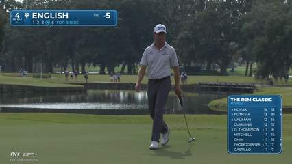 Harris English | Round 2 | 4th hole | Shot 4 | 2025 The RSM Classic