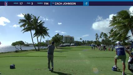 Zach Johnson | Round 3 | 17th hole | Shot 1 | 2025 Sony Open
