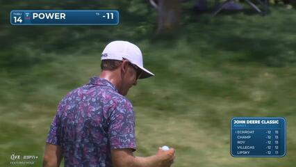 Seamus Power | Round 3 | 14th hole | Shot 4 | 2025 John Deere