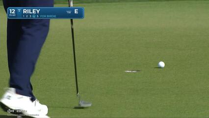 Davis Riley | Round 2 | 12th hole | Shot 5 | 2025 Mexico Open