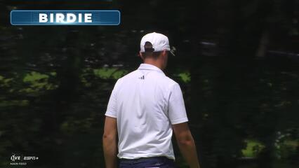 Ludvig Åberg | Round 4 | 10th hole | Shot 3 | 2025 Travelers