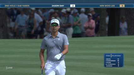 Min Woo Lee | Round 4 | 2nd hole | Shot 3 | 2026 THE PLAYERS