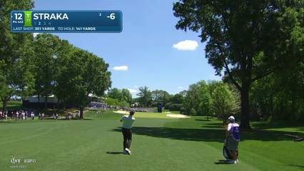 Sepp Straka | Round 2 | 12th hole | Shot 2 | 2026 Truist Championship
