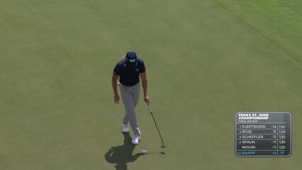 Jake Knapp | Round 4 | 18th hole | Shot 4 | 2025 FedEx St. Jude