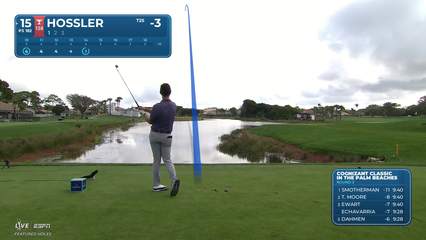 Beau Hossler | Round 3 | 15th hole | Shot 1 | 2026 Cognizant Classic