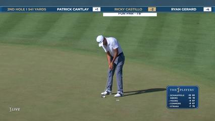 Ricky Castillo | Round 2 | 2nd hole | Shot 5 | 2026 THE PLAYERS