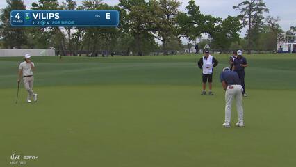 Karl Vilips | Round 1 | 4th hole | Shot 3 | 2025 Houston Open