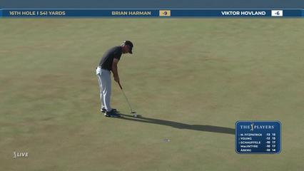 Brian Harman | Round 4 | 16th hole | Shot 7 | 2026 THE PLAYERS