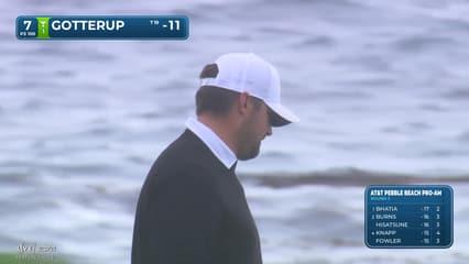 Chris Gotterup | Round 3 | 7th hole | Shot 3 | 2026 AT&T Pebble Beach