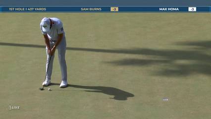 Sam Burns | Round 4 | 1st hole | Shot 4 | 2026 THE PLAYERS