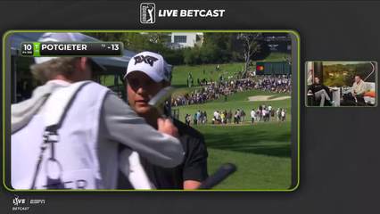 Aldrich Potgieter | Round 4 | 10th hole | Shot 2 | 2026 The Genesis