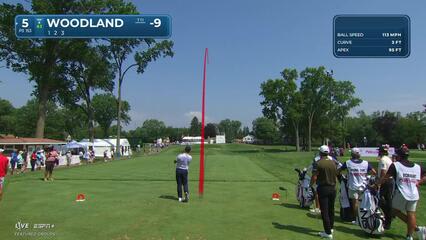 Gary Woodland | Round 2 | 5th hole | Shot 1 | 2025 Rocket Classic