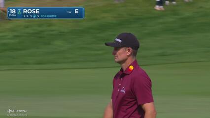 Justin Rose | Round 2 | 18th hole | Shot 4 | 2025 RBC Canadian