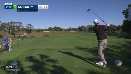 Matt McCarty | Round 1 | 2nd hole | Shot 1 | 2024 The RSM Classic