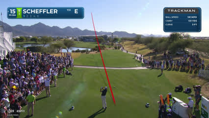 Scottie Scheffler | Round 1 | 15th hole | Shot 1 | 2026 WM Phoenix Open