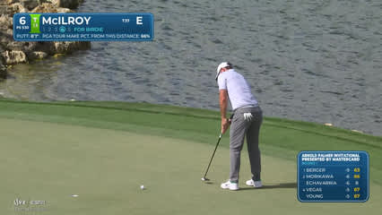 Rory McIlroy | Round 1 | 6th hole | Shot 4 | 2026 Arnold Palmer