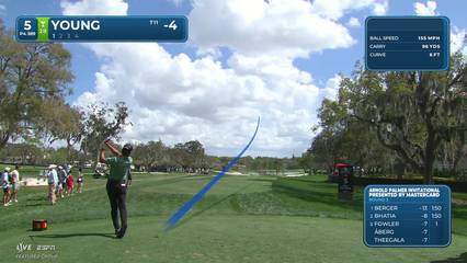 Cameron Young | Round 3 | 5th hole | Shot 1 | 2026 Arnold Palmer