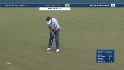 Keith Mitchell | Round 3 | 6th hole | Shot 4 | 2026 THE PLAYERS