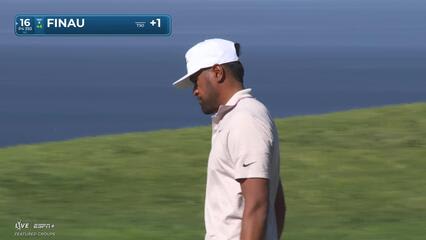 Tony Finau | Round 2 | 16th hole | Shot 4 | 2025 Farmers